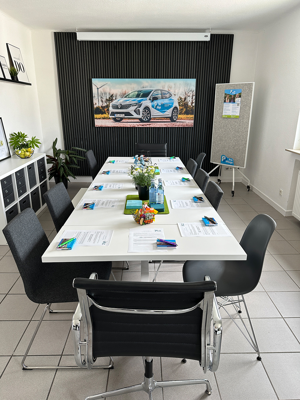Der Besprechungsraum von Pro Pflege